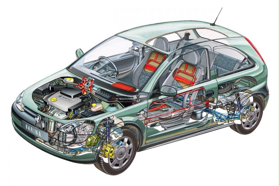  Holden Barina XC 2001 года  (фото 8 из 33)